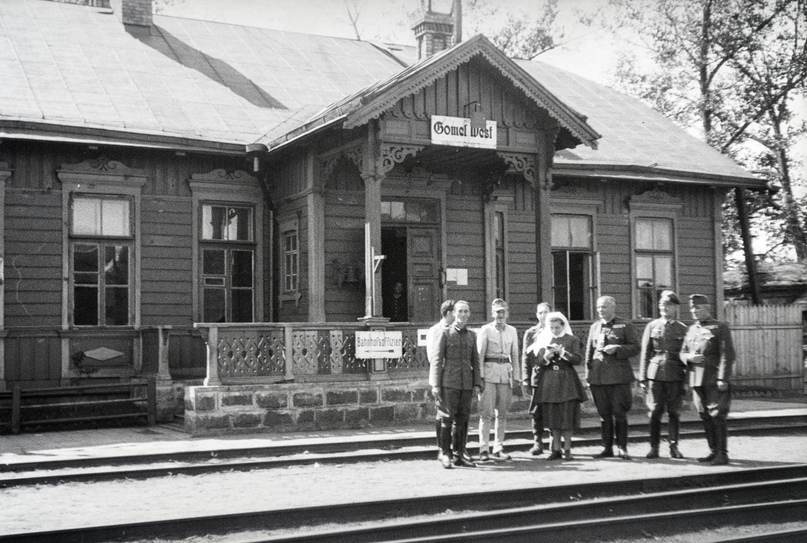 В Гомеле обнаружен второй вокзал. На старой фотографии. «Сильные Новости» рассказывают его историю, изображение №2