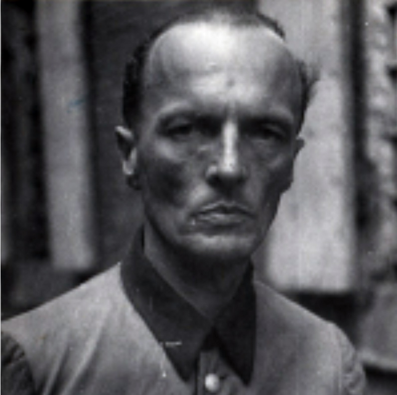 Вильгельм Окснер, фото из личного дела